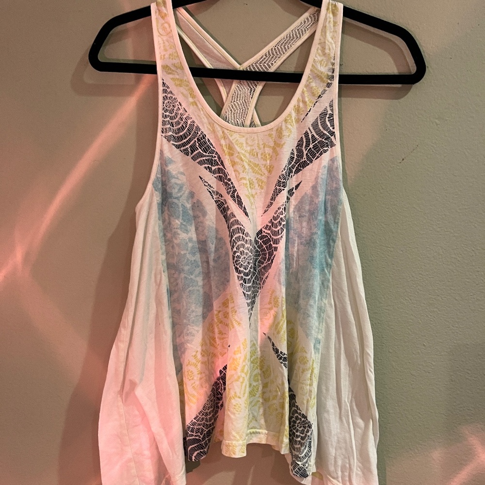 NEW - FREE PEOPLE Criss Cross Back Top Tank - Urban Outfitters FP REVOLVE